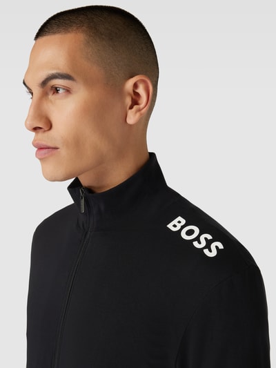 BOSS Sweatanzug mit Label-Print Black 3