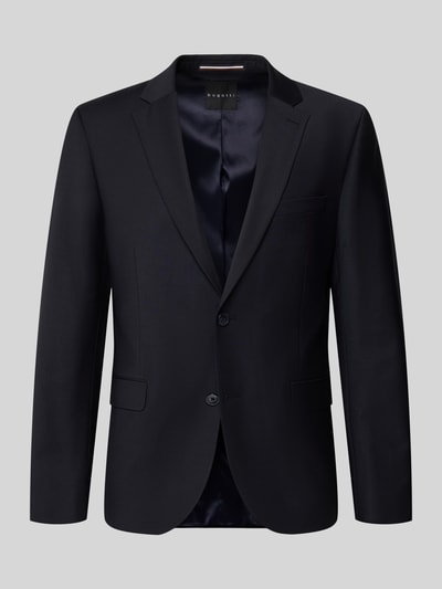 bugatti Regular fit 2-knoops colbert met klepzakken Marineblauw - 1