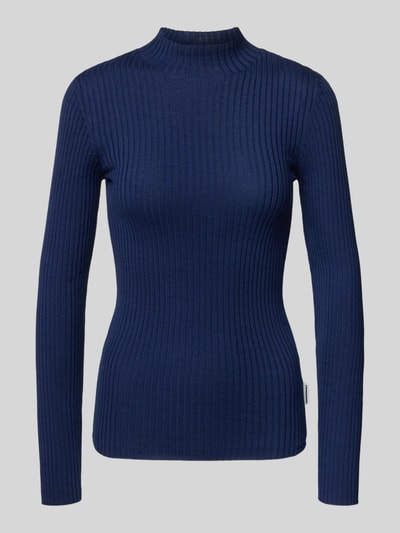 Armedangels Slim fit pullover van puur katoen, model 'ALAANIA' Marineblauw - 2