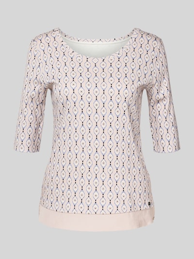 Marc Cain T-Shirt mit 1/2-Ärmel Kitt 2