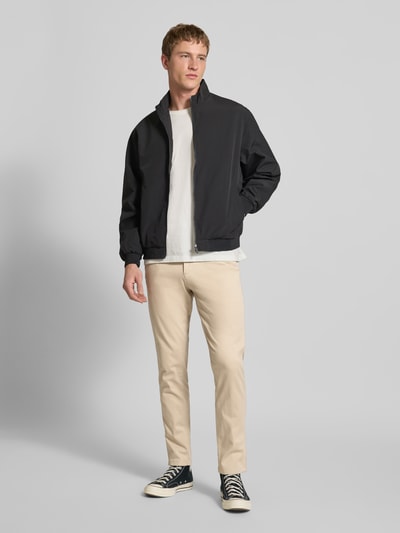 JACK & JONES Slim Fit Stoffhose mit Gesäßtaschen Modell 'Marco' Beige 1