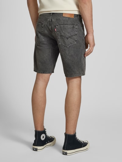 Levi's® Regular Fit Jeansshorts im 5-Pocket-Design Modell '501®ORIGINAL' Anthrazit 5