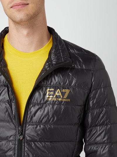 EA7 Emporio Armani Light-Daunenjacke mit Logo-Print  Black 3