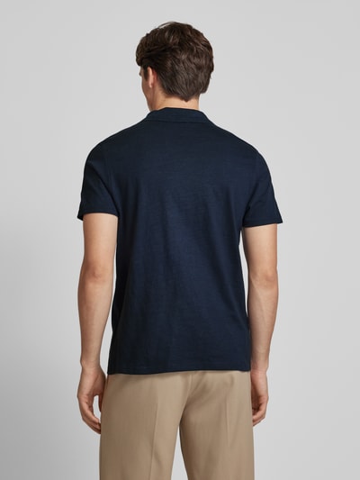 MCNEAL Regular fit poloshirt met V-hals Donkerblauw - 5