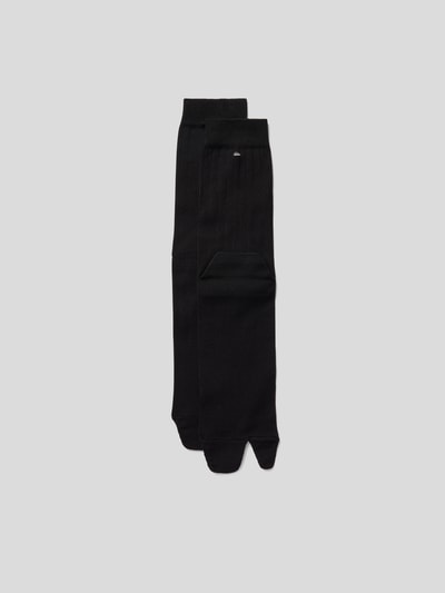 Maison Margiela Socken mit Tabi-Toe Schwarz 1