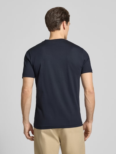 Christian Berg Men Regular Fit T-Shirt mit Logo-Print Marine 5