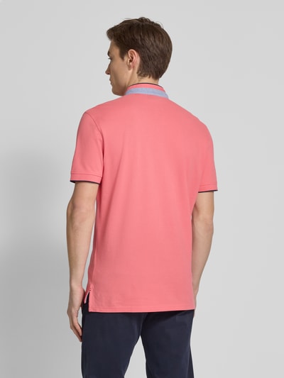 Christian Berg Men Regular fit poloshirt met opstaande kraag Fuchsia - 5