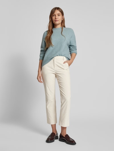 Weekend Max Mara High Waist Cordhose Modell 'MARRUCA' Offwhite 1