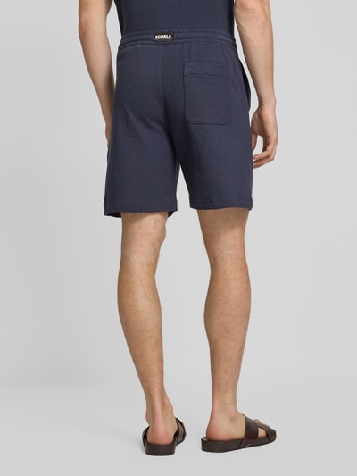 ECOALF Regular fit korte broek met structuurmotief, model 'SARDAALF' Marineblauw - 5