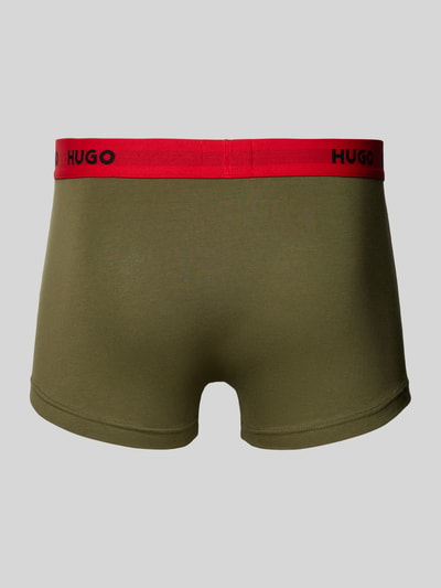 HUGO Boxershort met elastische band in een set van 3 stuks Kaki - 3