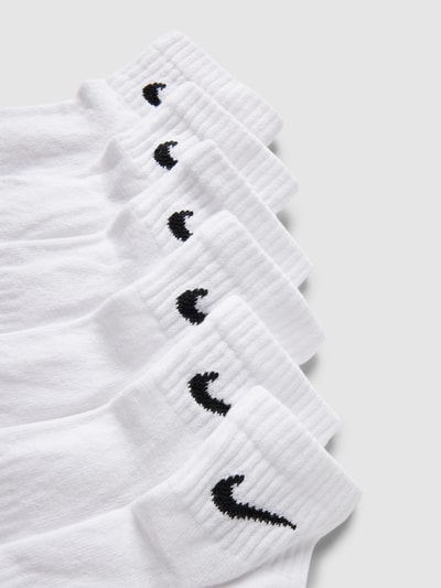 Nike Socken mit Logo-Detail Modell 'EVERYDAY CUSHION' im 6er-Pack Weiss 2