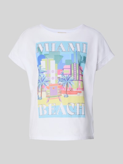 Milano Italy T-shirt met ronde hals Wit - 2