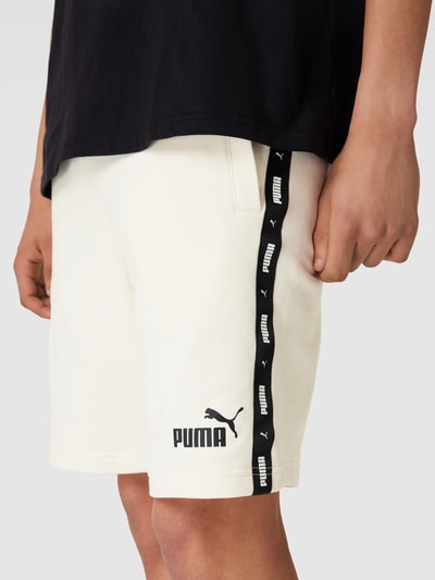 PUMA PERFORMANCE Sweatshorts mit elastischem Bund Offwhite 3