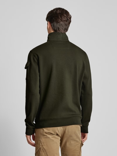 PME Legend Sweatshirt met opstaande kraag Olijfgroen - 5