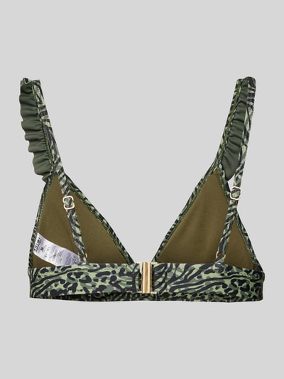 Shiwi Bikini-Oberteil mit Camouflage-Muster Modell 'Bobby' Oliv 3