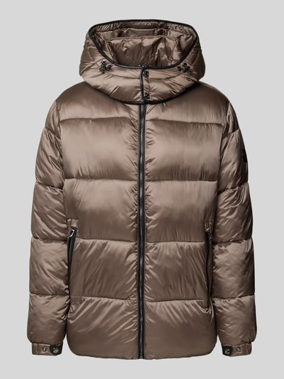 JOOP! Collection Steppjacke mit Reißverschlusstaschen Mittelbraun 2