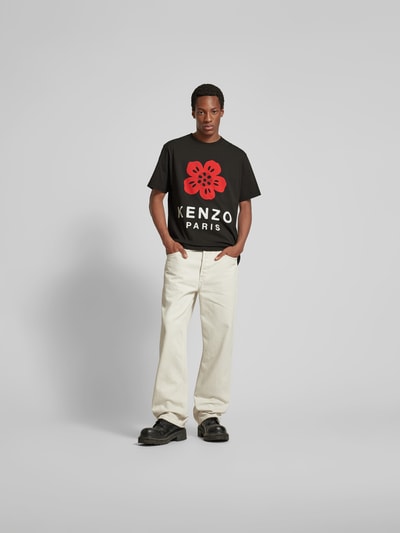 Kenzo T-Shirt aus reiner Baumwolle Black 1