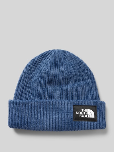 The North Face Czapka beanie z detalem z logo Ciemnoniebieski 1