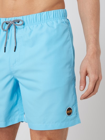 Shiwi Badeshorts mit Logo-Applikation  Helltuerkis 2