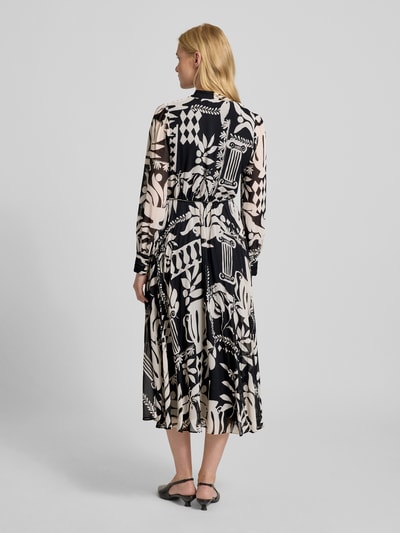 Forever New Avondjurk met opstaande kraag, model 'Annabel' Zwart - 5