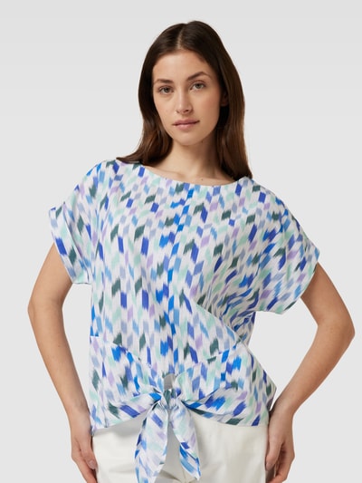 Christian Berg Woman Bluse mit Schnürung Royal 3