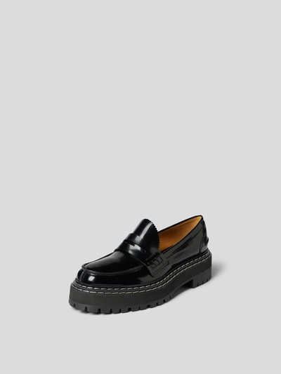 Proenza Schouler Penny-Loafer mit Plateausohle Black 2