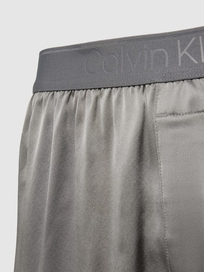 Calvin Klein Underwear Boxershorts aus Seide mit elastischem Bund Dunkelgrau 2