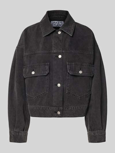 JAKE*S STUDIO WOMAN Jack met knoopsluiting Steengrijs - 2