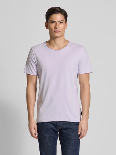 Armedangels Regular Fit T-Shirt aus reiner Baumwolle Lavender 4