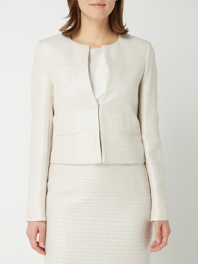 Jake*s Collection Blazer aus Bouclé  Beige 4