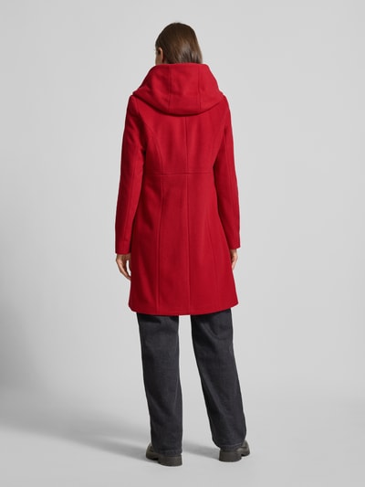Milo Coats Płaszcz wełniany z domieszką kaszmiru model ‘BELLA’ Czerwony 5