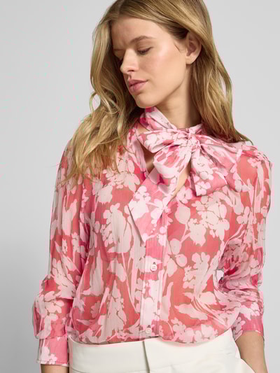 Victoria Beckham Seidenbluse aus reiner Seide Rot 3