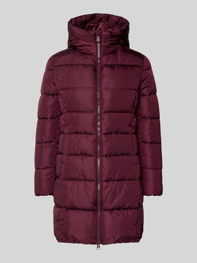 SAVE THE DUCK Steppmantel mit Zweiwege-Reißverschluss Modell 'Taylor' Bordeaux 2