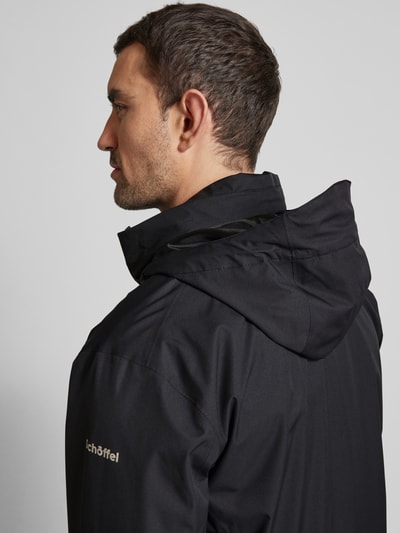 Schöffel Jacke mit Logo- und Label-Print Modell 'Gmund' Black 3