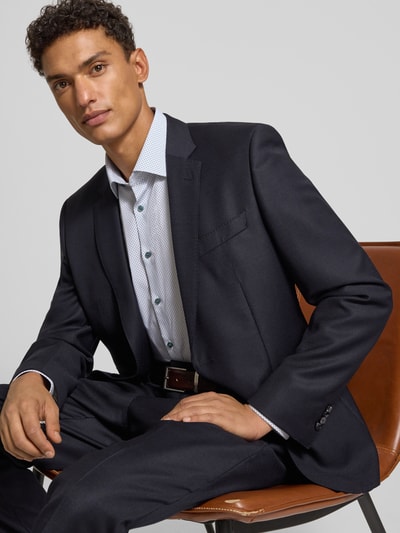 OLYMP No. Six Super Slim Fit Business-Hemd mit Kentkragen Silber 3