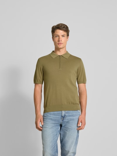 Closed Poloshirt mit kurzem Reißverschluss Lind 4