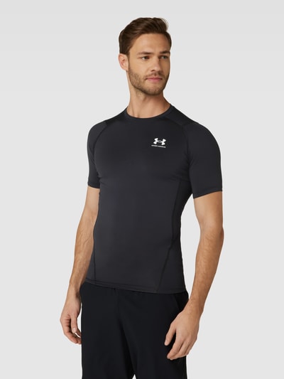 Under Armour T-Shirt mit Label-Print Black 4