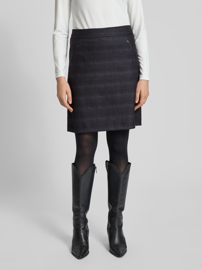 Christian Berg Woman Minirok met ritssluiting Donkerblauw - 4