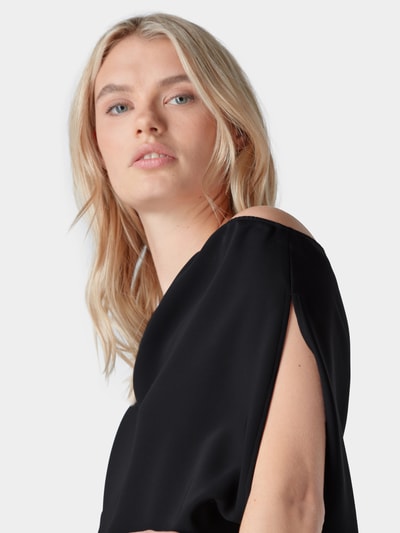 MM6 Maison Margiela Jumpsuit mit Reißverschluss Schwarz 3