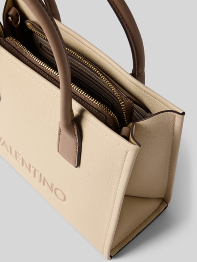 VALENTINO BAGS Torebka dwukolorowa model ‘WILK’ Écru 4
