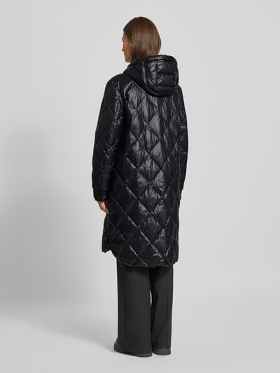 Marc Cain Steppmantel mit Zweiwege-Reißverschluss Black 5