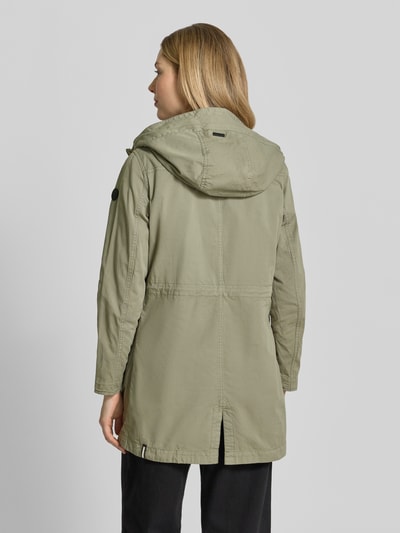khujo parka z kieszenie z patką model 'NIKA' Khaki 5