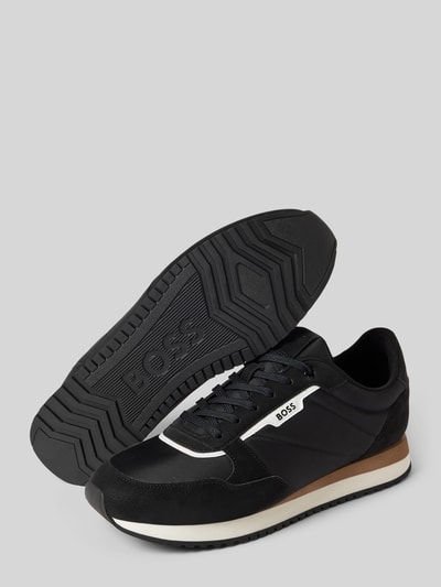 BOSS Sneaker mit Label-Print Black 4