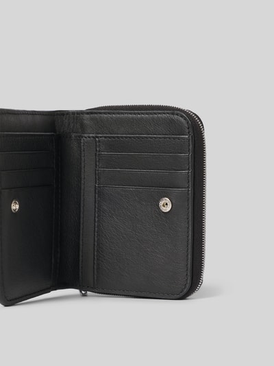 MAISON KITSUNÉ Portemonnaie mit Rundum-Reißverschluss Black 3