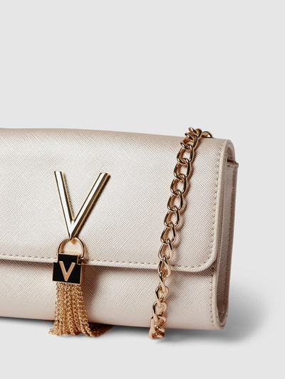 VALENTINO BAGS Handtas met labelapplicatie, model 'DIVINA' Zilver - 2