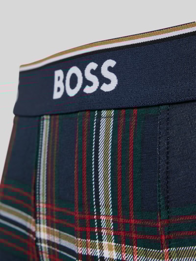 BOSS Relaxed fit boxershort van katoenmix in een set van 3 stuks Donkerblauw - 2