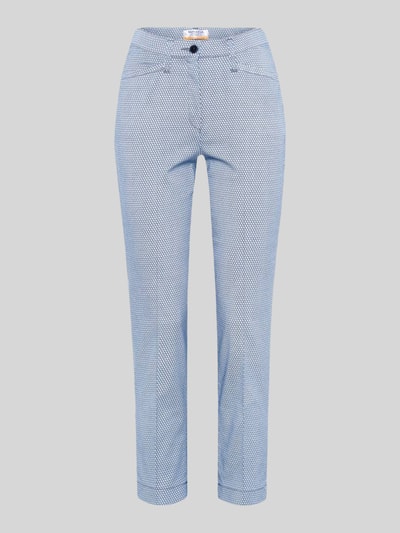 Raphaela By Brax Regular Fit Chino aus Baumwoll-Mix Modell 'LORELLA' Dunkelblau 2