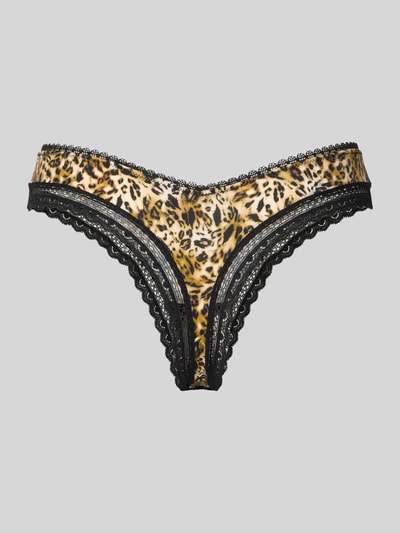 HUGO String mit Label-Detail Modell 'UNIQUE' Beige 3