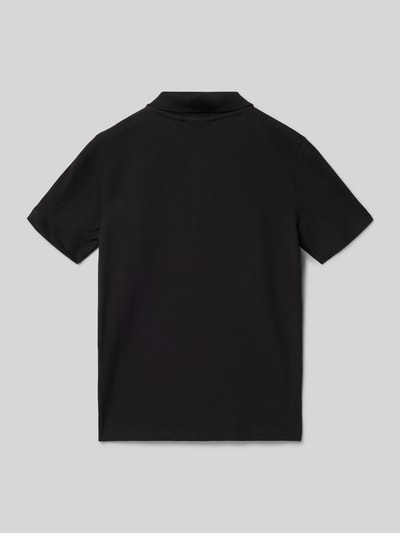 Calvin Klein Jeans Regular Fit Poloshirt aus Baumwoll-Mix Black 3