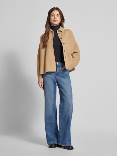 Weekend Max Mara Jacke mit Brusttasche Modell 'EMIRO' Camel 1